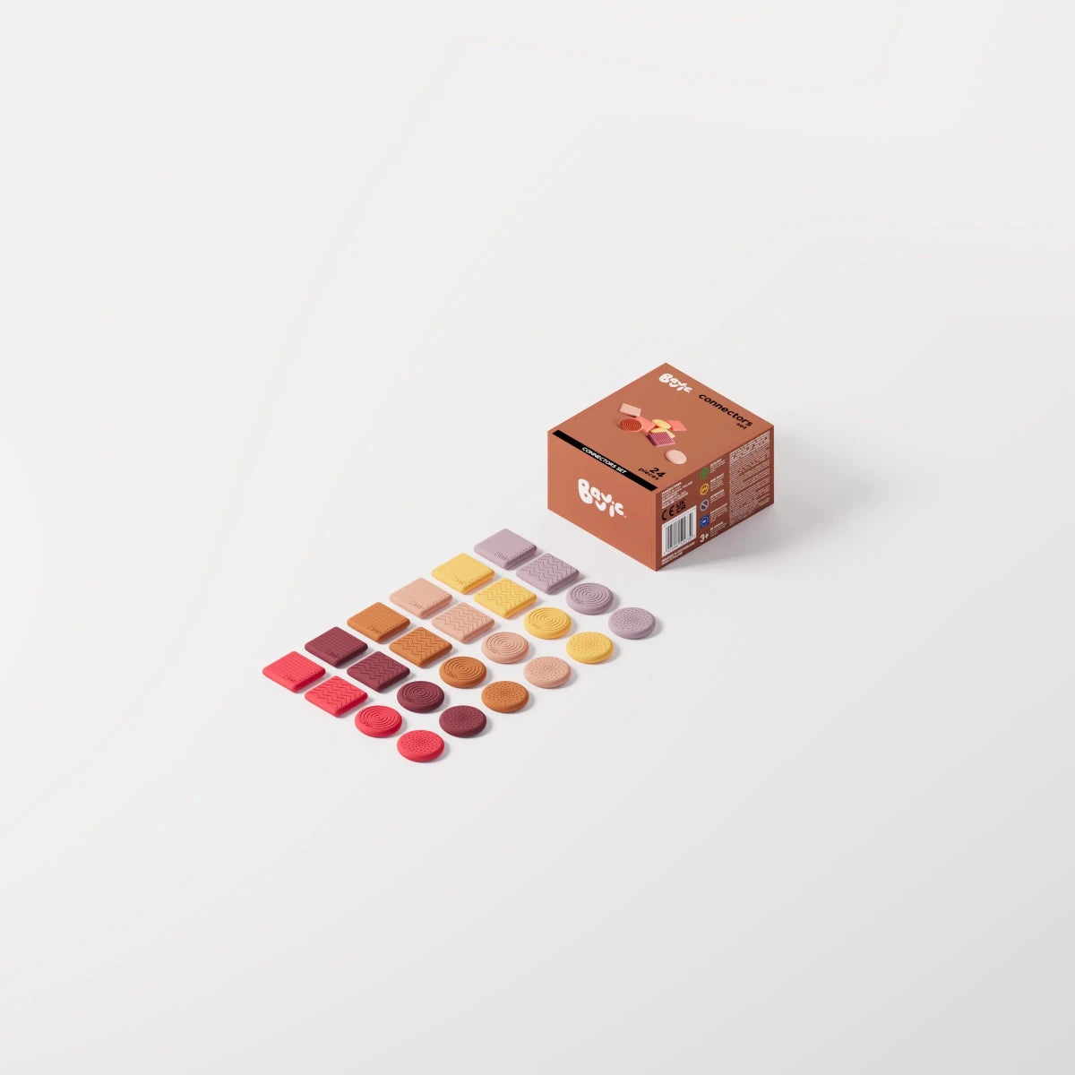 Bavvic Connectors Set 24pcs – for children, available at Learning Bugs UK