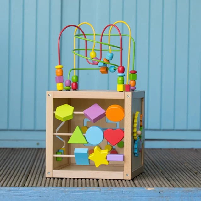 Buy Classic World Large Multi - Activity Cube | for kids by Learning Bugs UK
