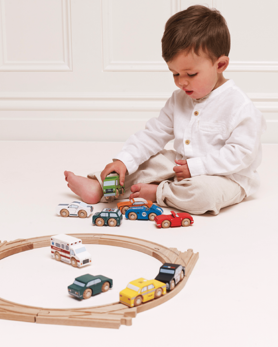 Le Toy Van GT3000 GT Car Series Full Collection – Educational Toys for children, available at Learning Bugs UK
