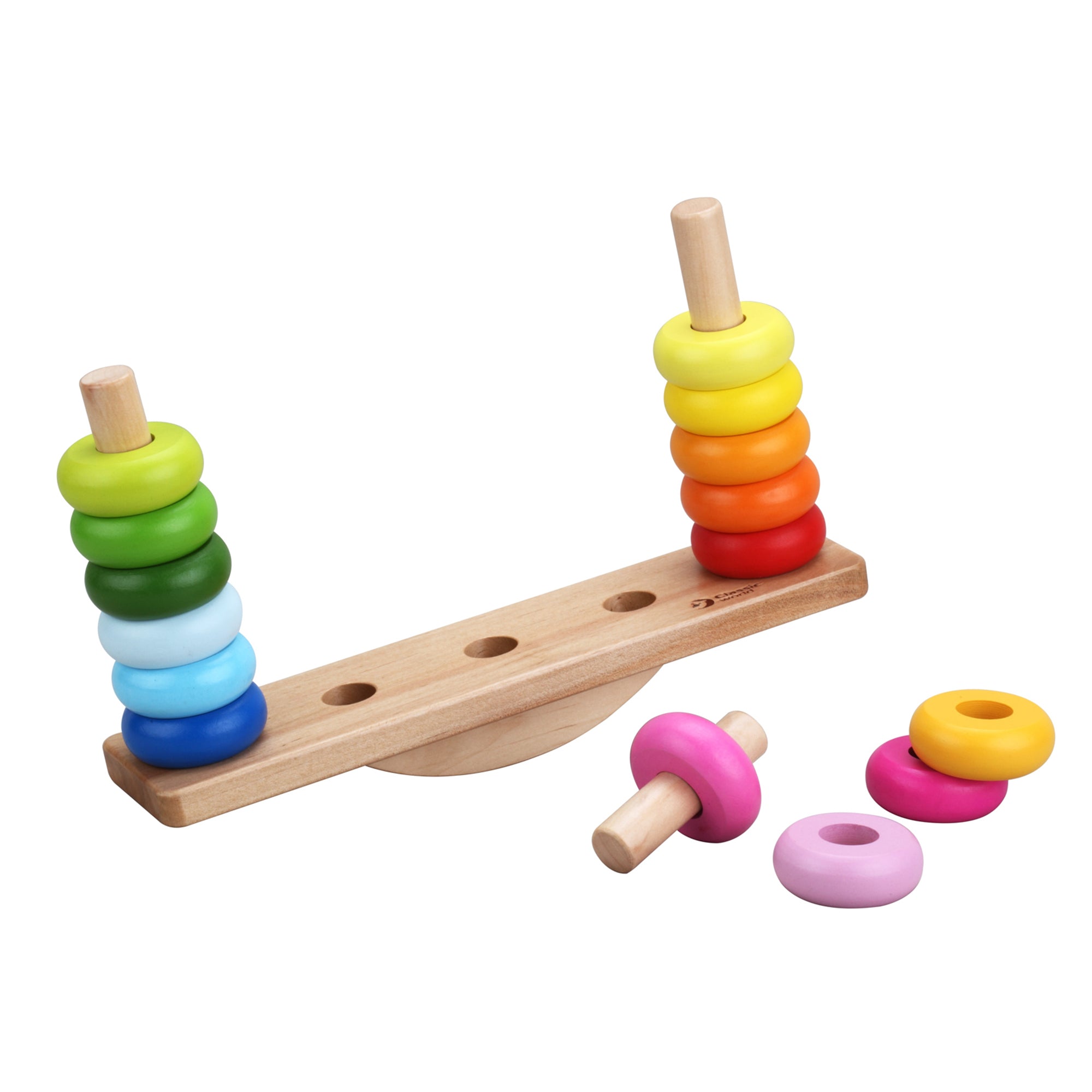 Classic World Balance Stacking Game by Classic World Toys - Learning Bugs UK