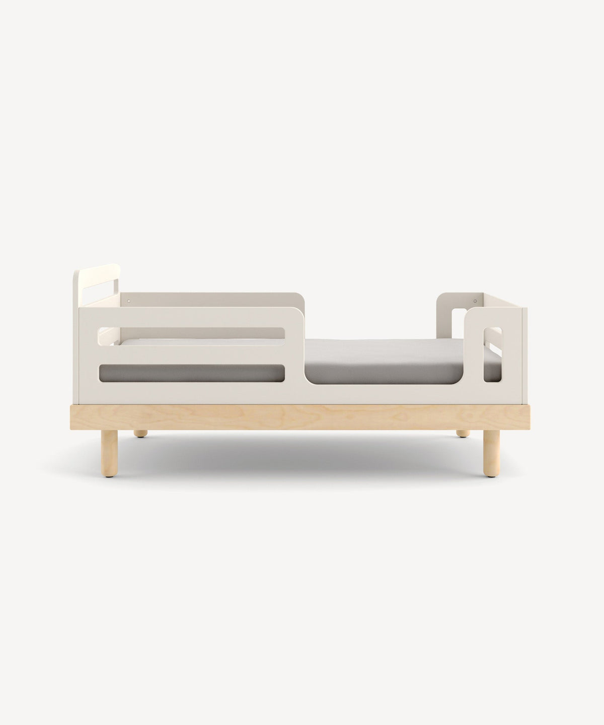 Oeuf Classic Toddler Bed - White & Birch, view 3
