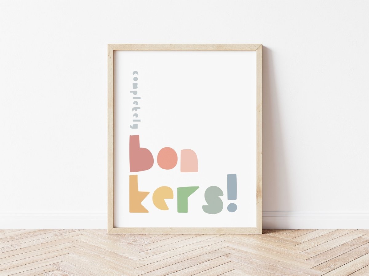 Completely Bonkers - muted tones – Best Sellers for children, available at Learning Bugs UK