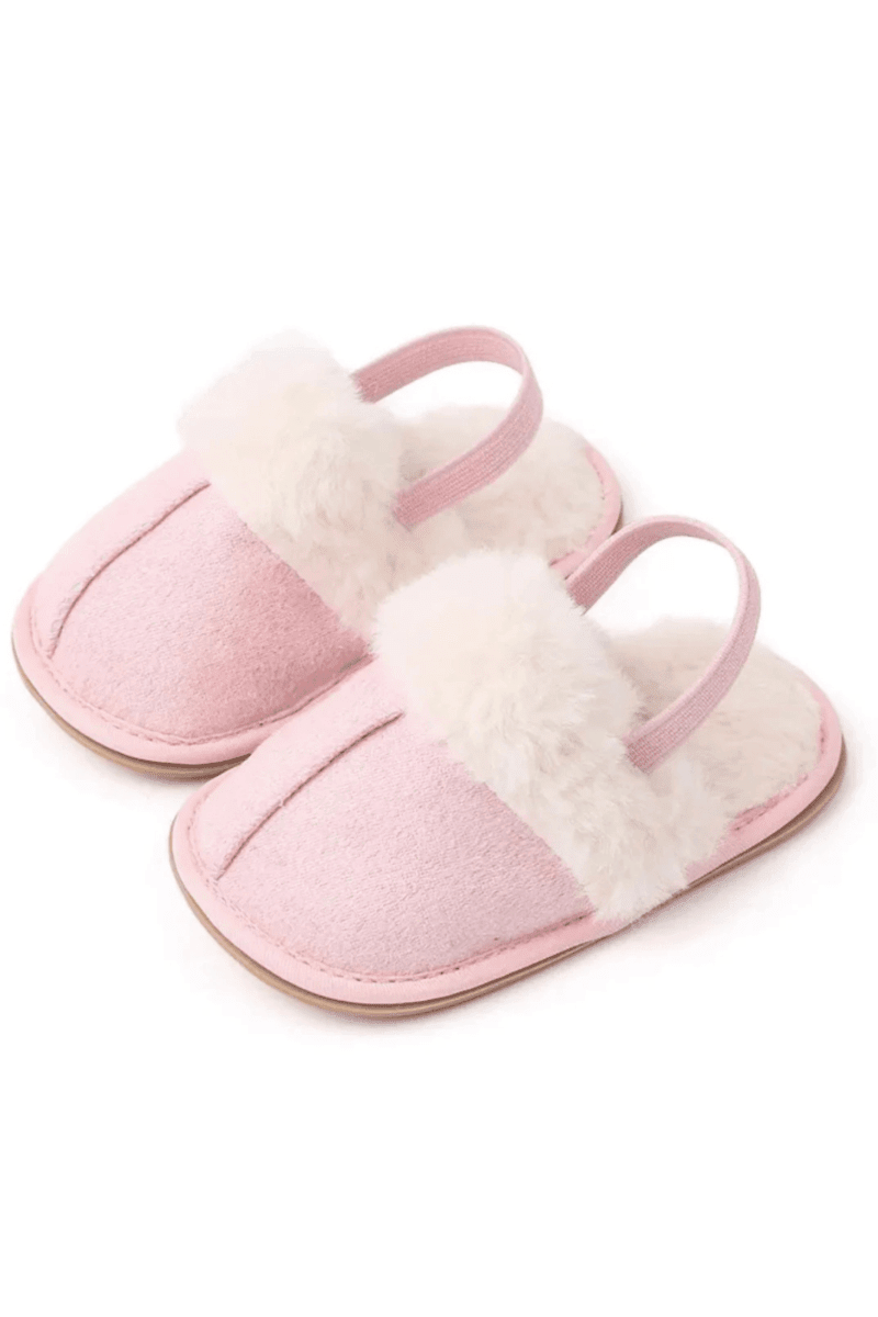 The Cozy Pink Boucle Baby Bear & Strawberry Personalised Gift Box – Gift Sets for children, available at Learning Bugs UK