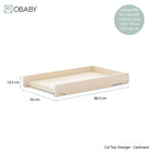 Obaby Evie Cot Top Changer - Cashmere