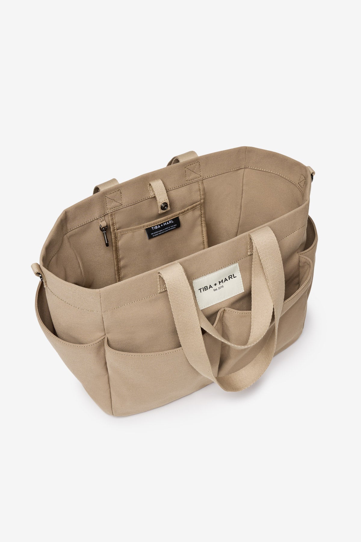 Buy T+M Canvas Pocket Tote Desert | Tote Bag for kids by Learning Bugs UK