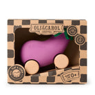 Oli & Carol Emma the Aubergine Car – Baby Sensory Toys for children, available at Learning Bugs UK