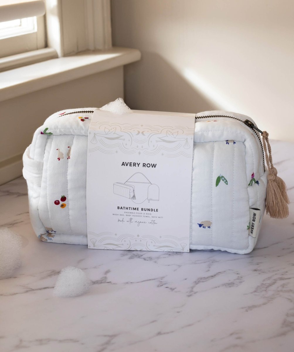 Bathtime Bundle New Baby Gift Set - Little Farm – for children, available at Learning Bugs UK