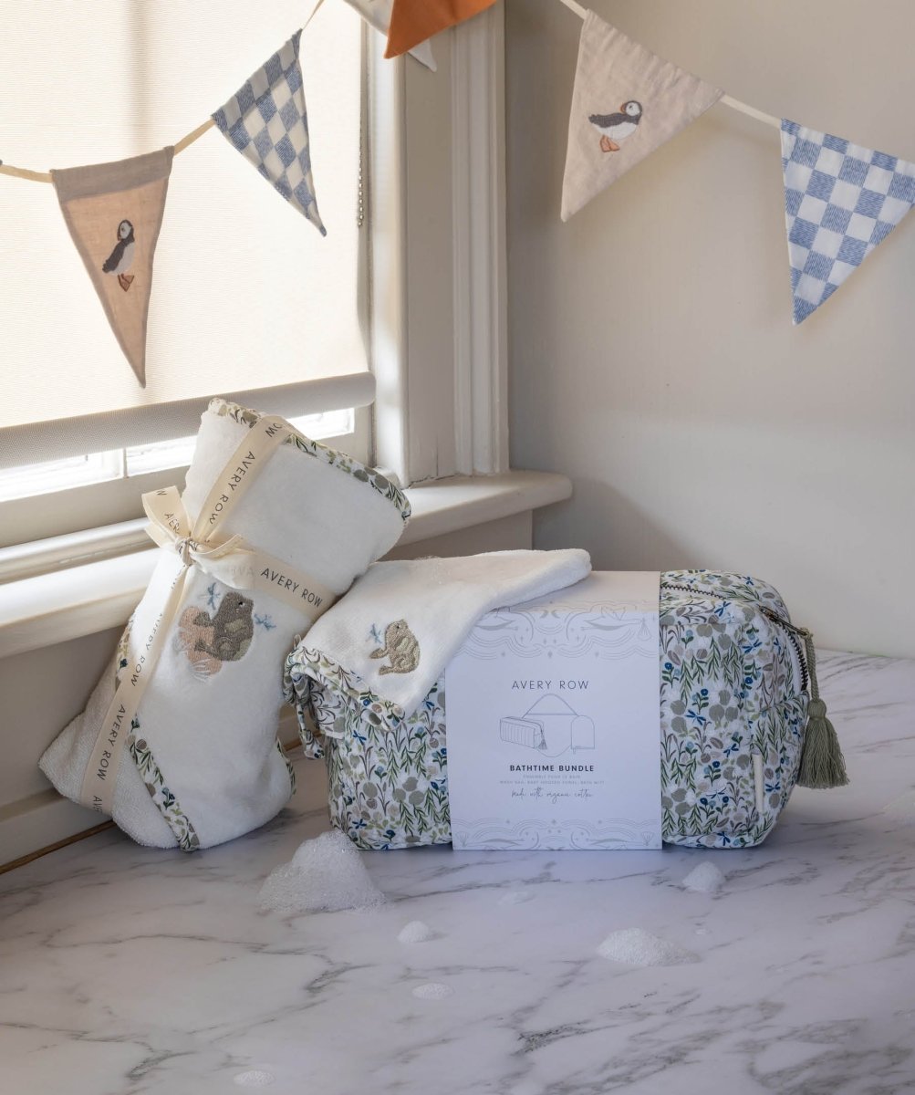 Bathtime Bundle New Baby Gift Set - Riverbank – for children, available at Learning Bugs UK