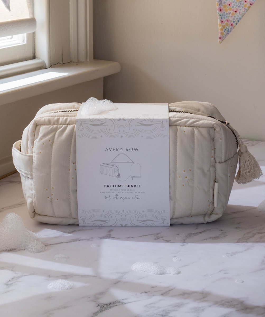 Bathtime Bundle New Baby Gift Set - Chamomile – for children, available at Learning Bugs UK