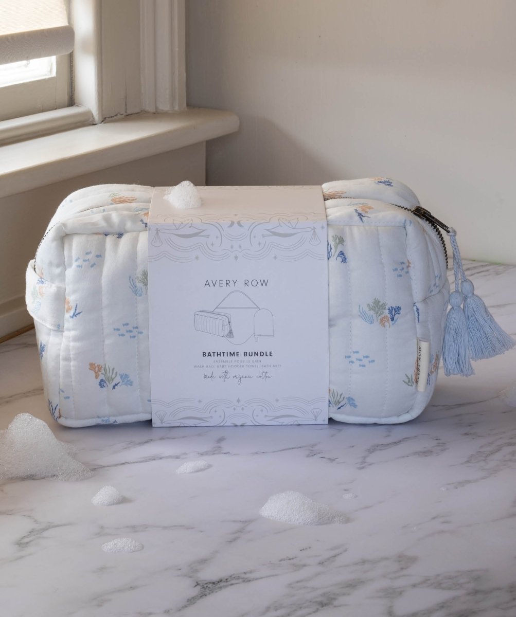 Bathtime Bundle New Baby Gift Set - Coastline – for children, available at Learning Bugs UK