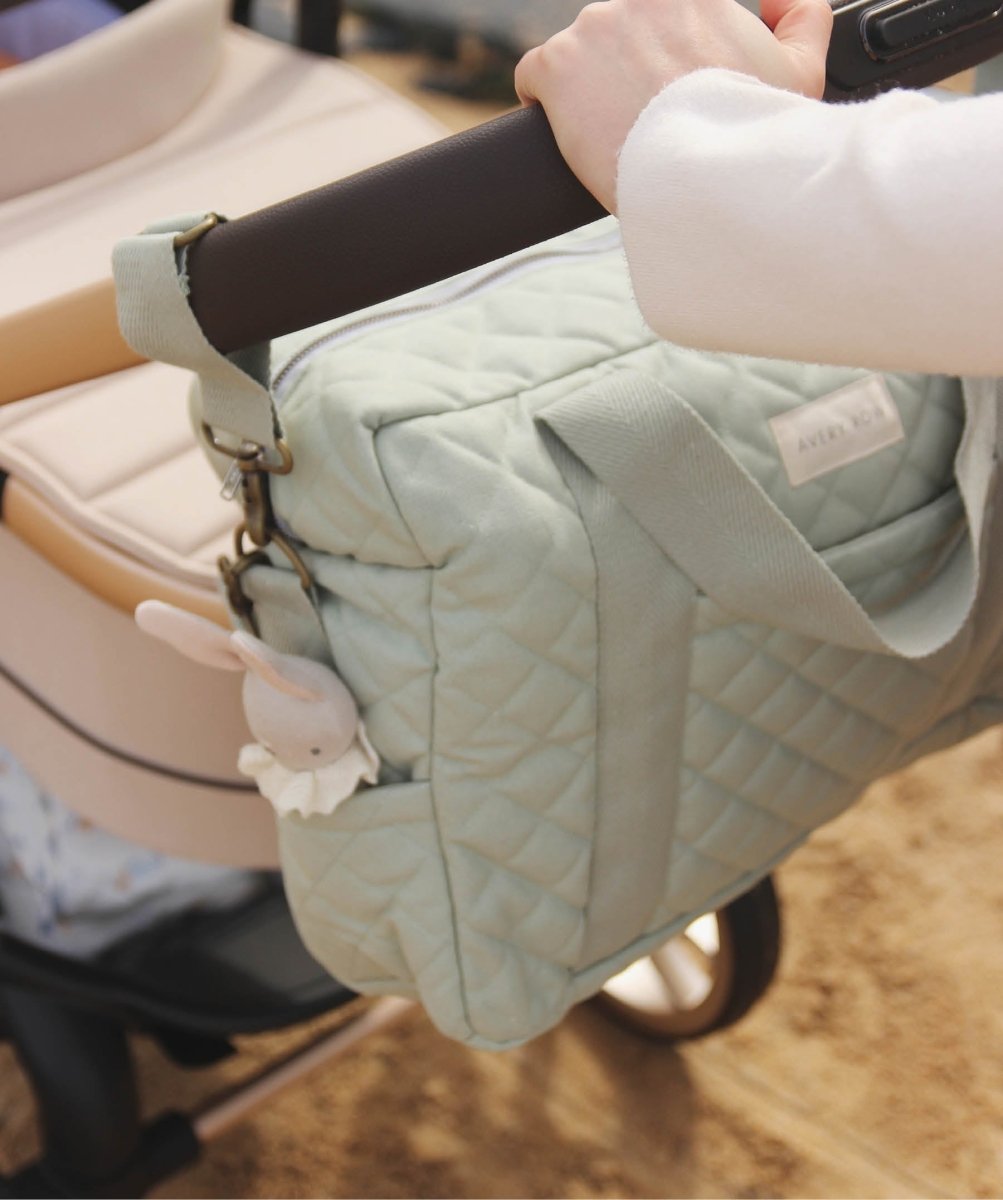 Baby Changing Bag - Sage – Changing Bags & Travel Changing Mats for children, available at Learning Bugs UK