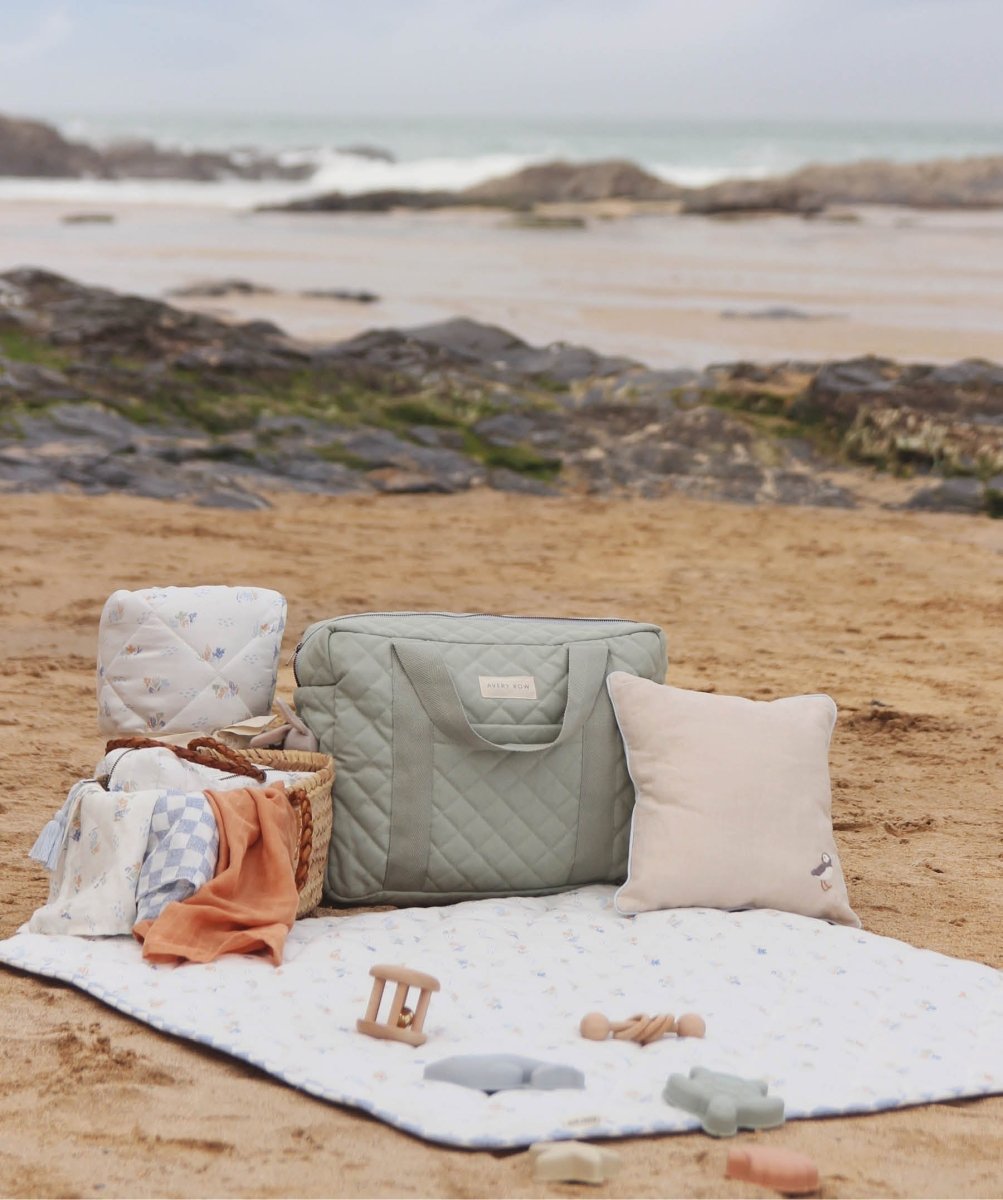 Baby Changing Bag - Sage – Changing Bags & Travel Changing Mats for children, available at Learning Bugs UK