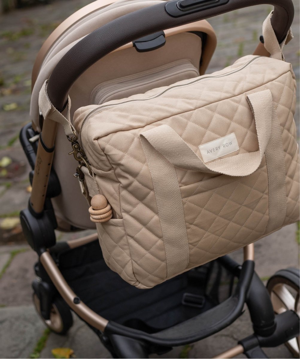 Baby Changing Bag - Natural – Changing Bags & Travel Changing Mats for children, available at Learning Bugs UK