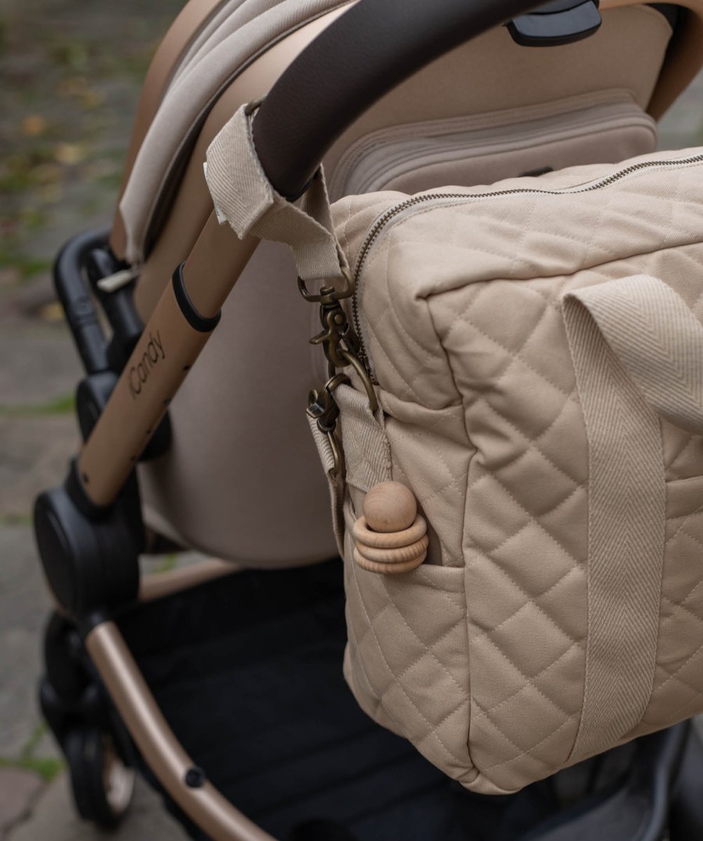 Baby Changing Bag - Natural – Changing Bags & Travel Changing Mats for children, available at Learning Bugs UK