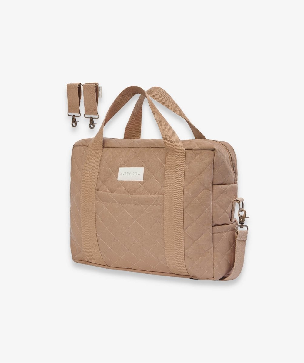 Baby Changing Bag - Latte – Changing Bags & Travel Changing Mats for children, available at Learning Bugs UK