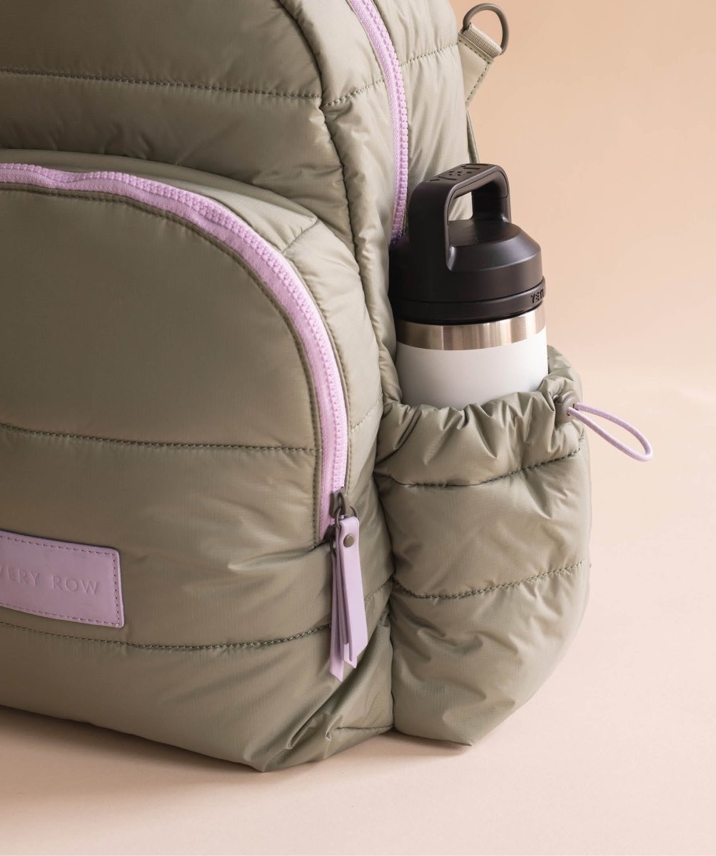 Baby Changing Backpack - Olive – Changing Bags & Travel Changing Mats for children, available at Learning Bugs UK