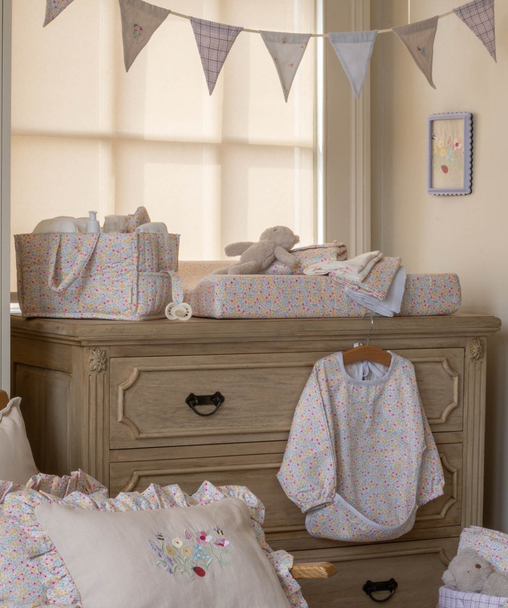 Baby Changing Mat - Wildflower Garden – Baby Changing for children, available at Learning Bugs UK