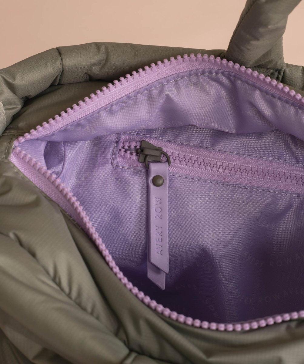 Baby Changing Tote Bag - Olive – Changing Bags & Travel Changing Mats for children, available at Learning Bugs UK