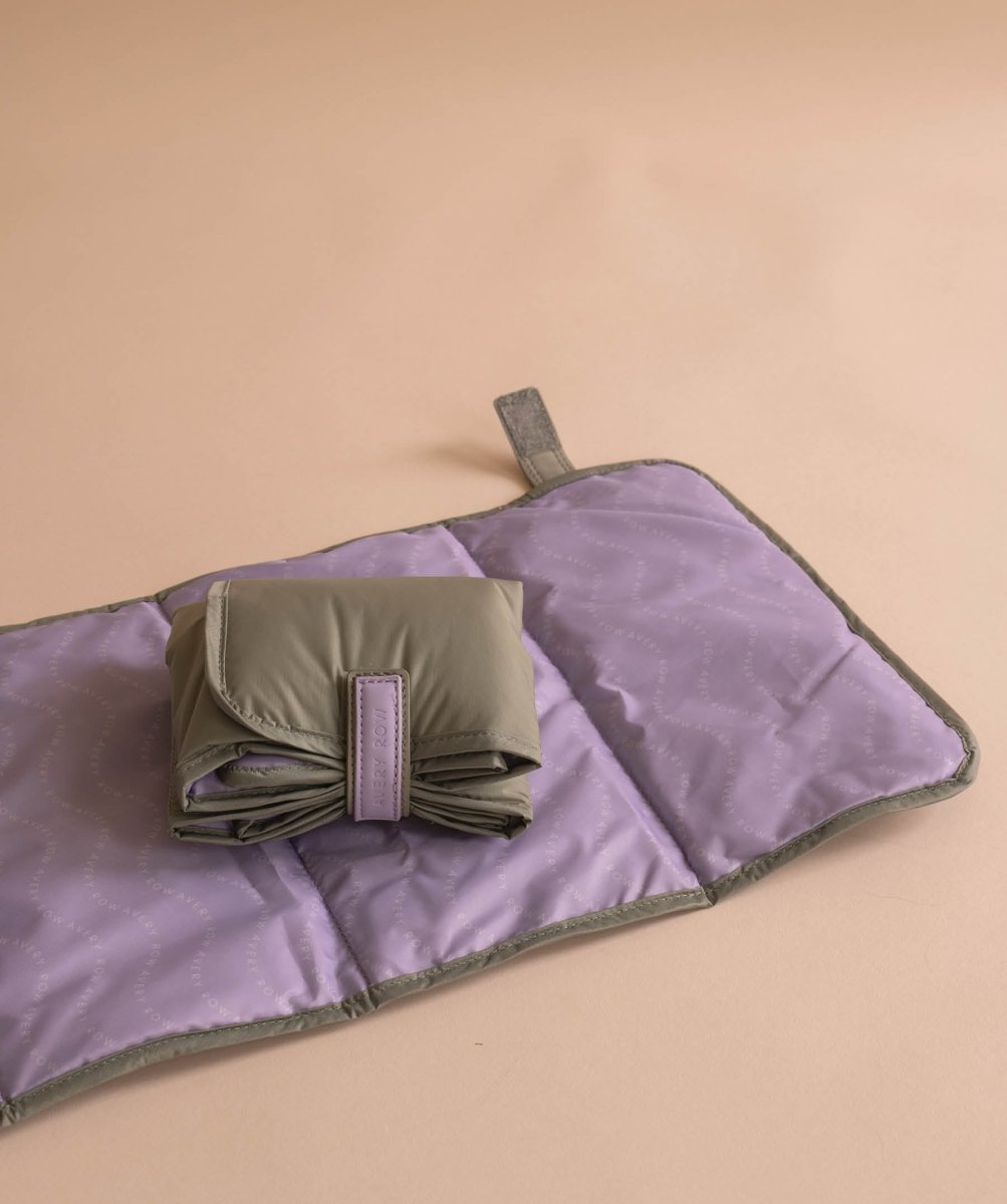Baby Changing Tote Bag - Olive – Changing Bags & Travel Changing Mats for children, available at Learning Bugs UK