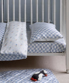 Organic Cotton Cotbed Bedding Set - Waves – Bedding for children, available at Learning Bugs UK