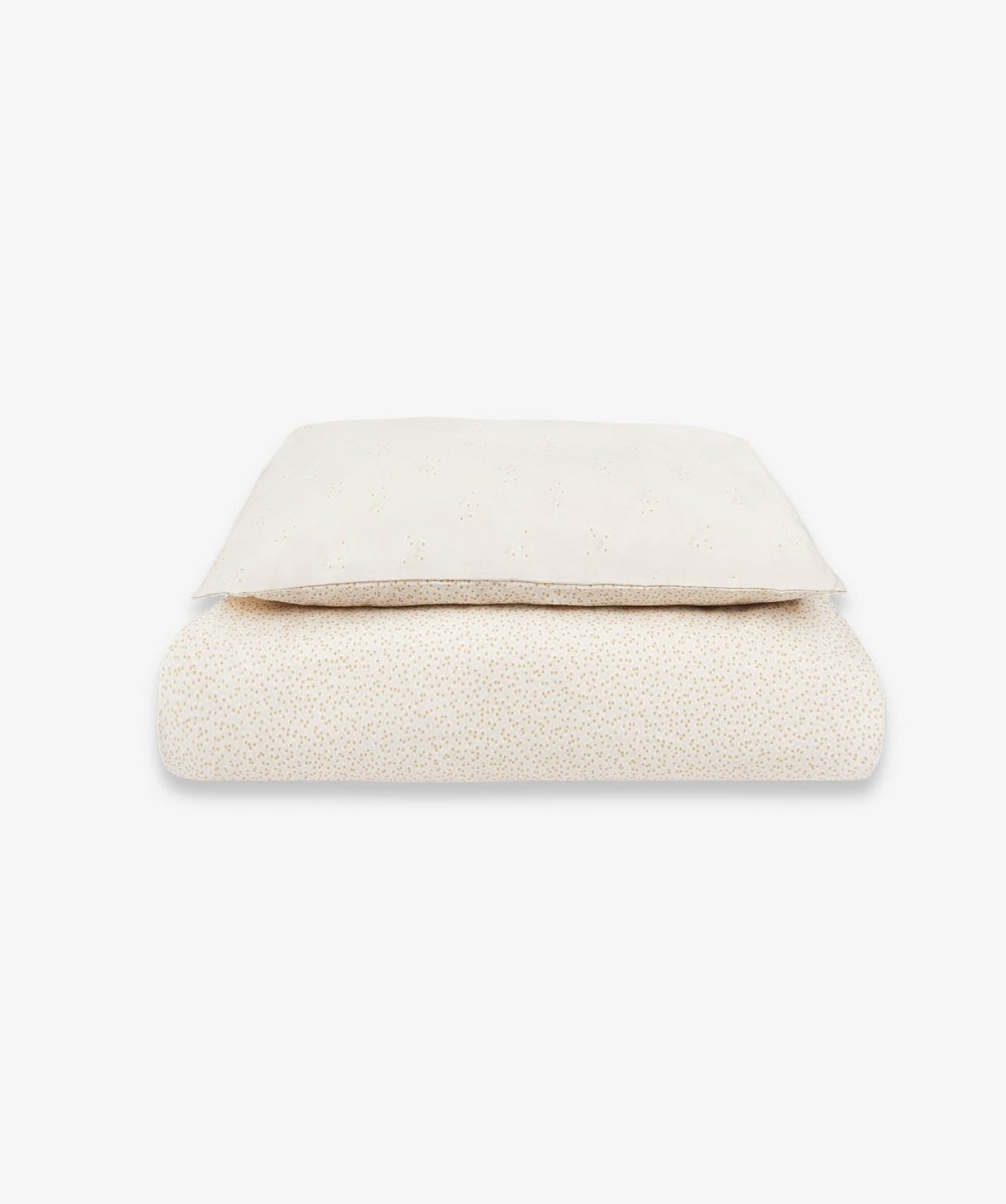 Organic Cotton Cotbed Bedding Set - Wild Chamomile – Bedding for children, available at Learning Bugs UK