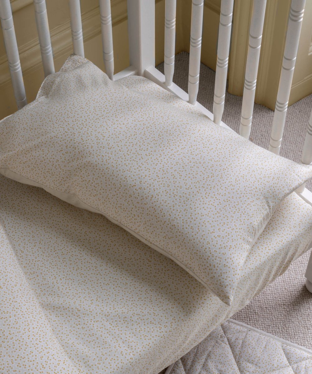Organic Cotton Cotbed Bedding Set - Daisy Meadow – Bedding for children, available at Learning Bugs UK