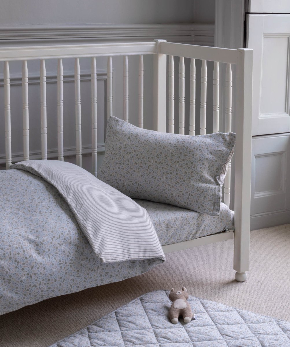 Organic Cotton Cotbed Bedding Set - Nature Trail – Bedding for children, available at Learning Bugs UK