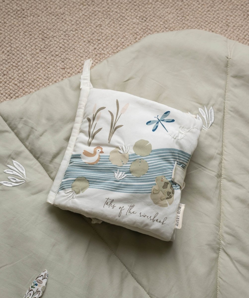 Baby Fabric Book - Tales of the Riverbank – Toys for children, available at Learning Bugs UK
