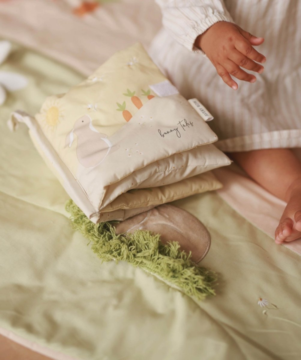 Baby Fabric Book- Bunny Tales – Activity for children, available at Learning Bugs UK