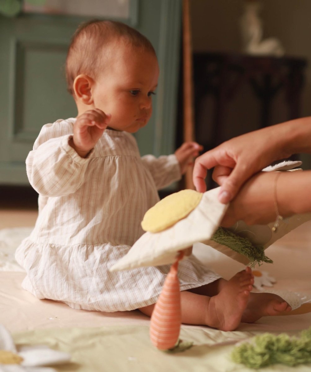 Baby Fabric Book- Bunny Tales – Activity for children, available at Learning Bugs UK