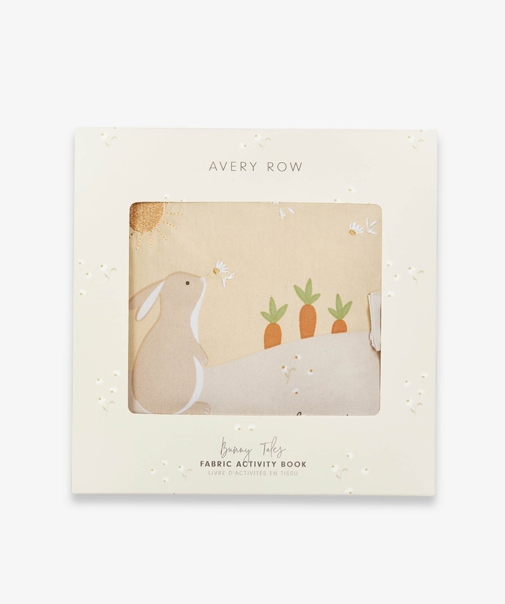 Baby Fabric Book- Bunny Tales – Activity for children, available at Learning Bugs UK