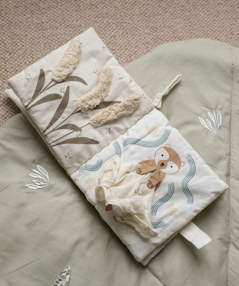 Baby Fabric Book - Tales of the Riverbank – Toys for children, available at Learning Bugs UK