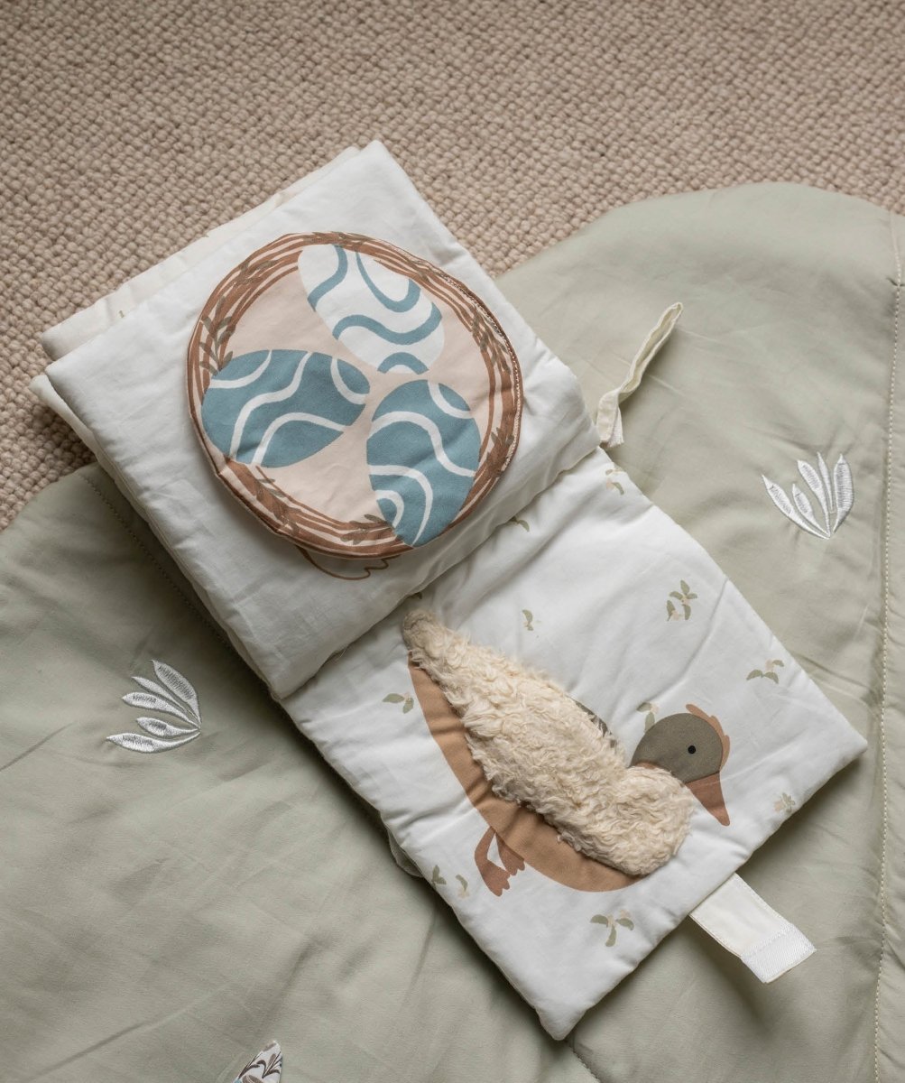 Baby Fabric Book - Tales of the Riverbank – Toys for children, available at Learning Bugs UK