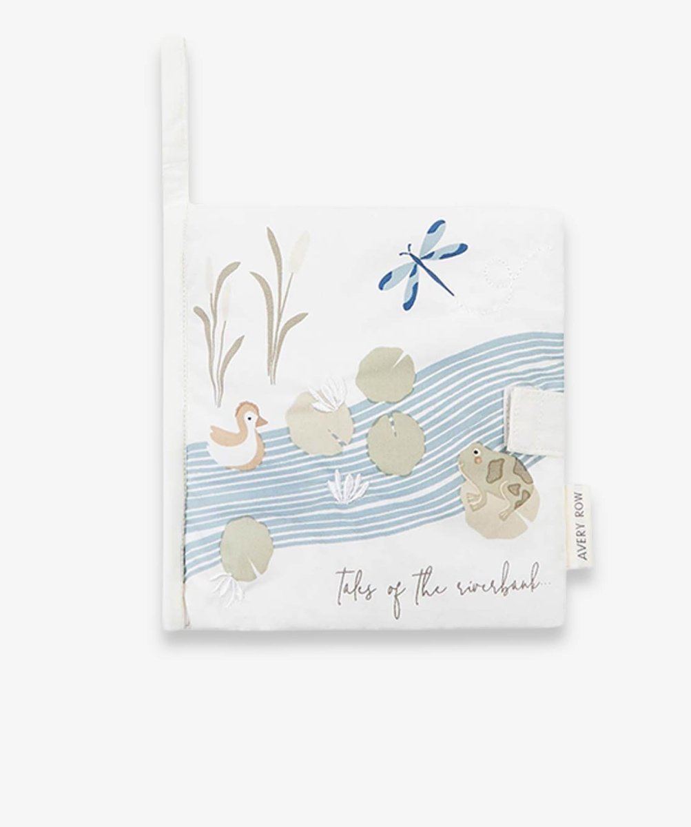 Baby Fabric Book - Tales of the Riverbank – Toys for children, available at Learning Bugs UK