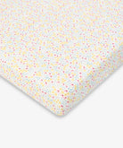 Organic Cotbed Fitted Sheet - Wildflower Garden – Bedding for children, available at Learning Bugs UK