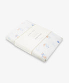 Organic Cotbed Fitted Sheet - Coastline – Bedding for children, available at Learning Bugs UK