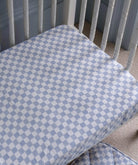 Organic Cotbed Fitted Sheet - Waves – Bedding for children, available at Learning Bugs UK