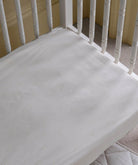 Organic Cotbed Fitted Sheet - Wild Chamomile – Bedding for children, available at Learning Bugs UK