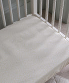 Organic Cotbed Fitted Sheet - Daisy Meadow – Bedding for children, available at Learning Bugs UK