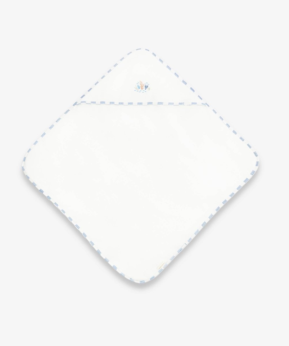 Hooded Towel - Baby - Coastline – Towelling for children, available at Learning Bugs UK