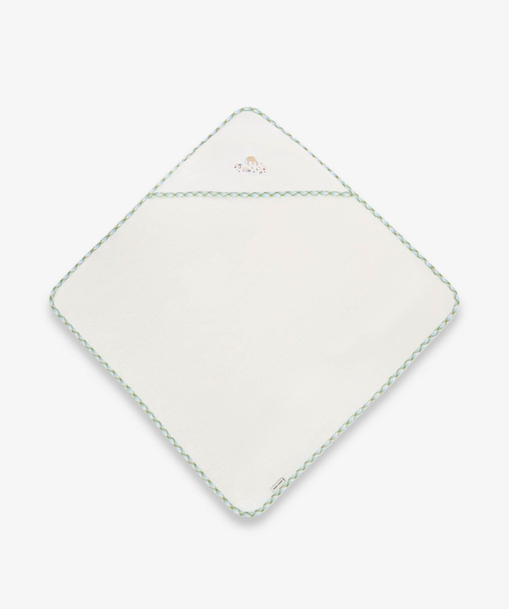 Hooded Towel - Baby - Little Farm – Towelling for children, available at Learning Bugs UK
