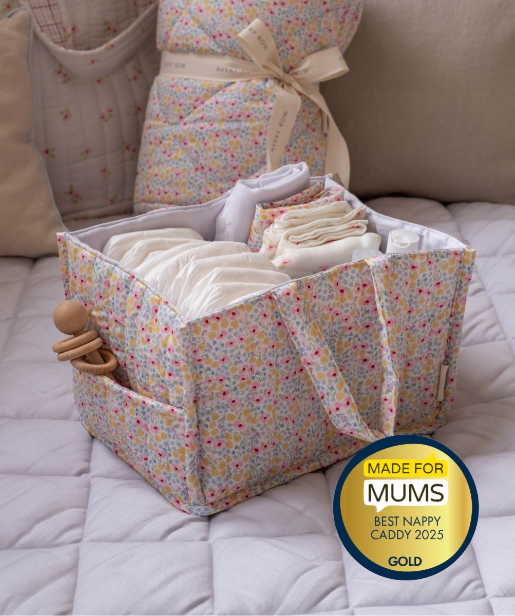 Nappy Caddy - Wildflower Garden – Storage for children, available at Learning Bugs UK