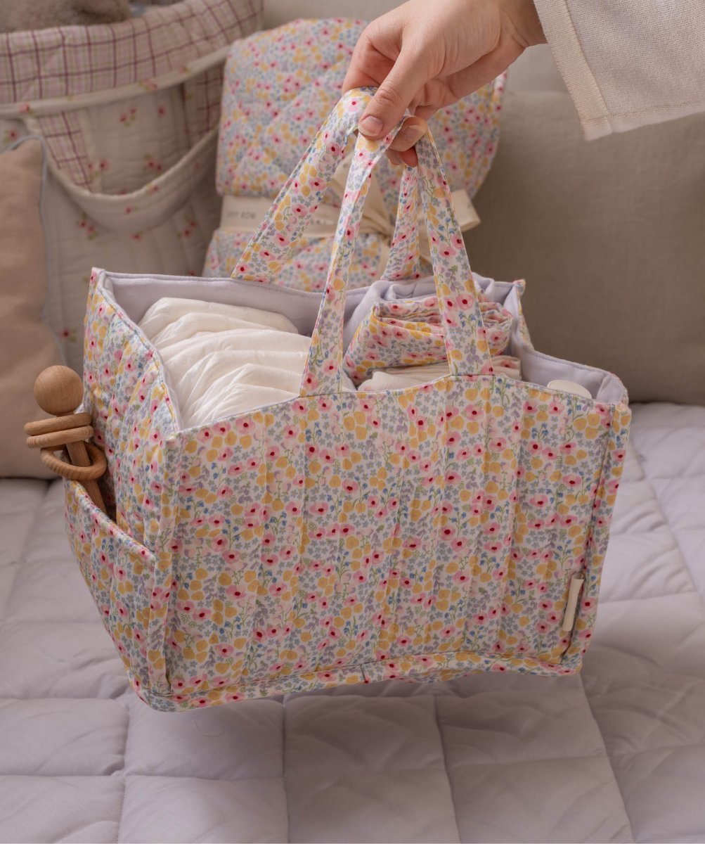 Nappy Caddy - Wildflower Garden – Storage for children, available at Learning Bugs UK