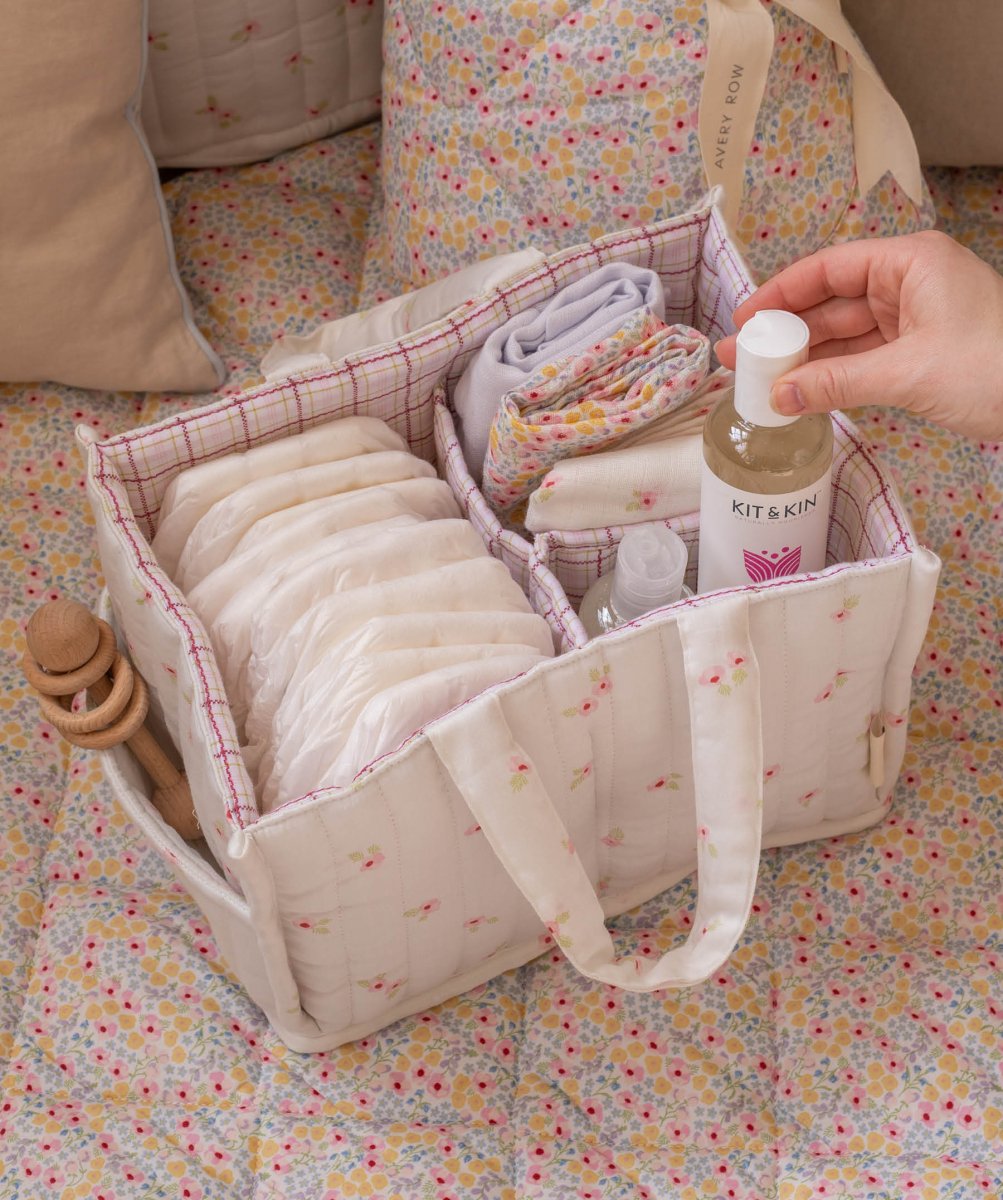 Nappy Caddy - Anemone – Storage for children, available at Learning Bugs UK