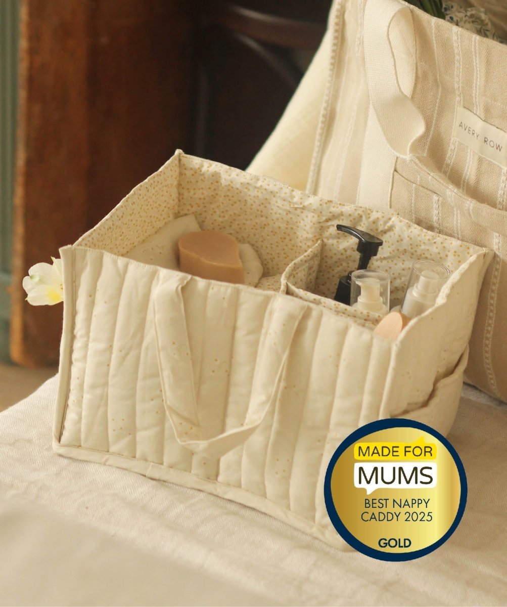 Nappy Caddy - Wild Chamomile – Storage for children, available at Learning Bugs UK