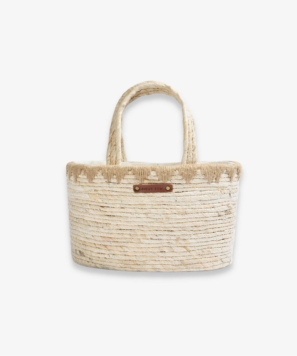 Avery Row Maize Nappy Caddy - Natural – Nappy Caddies for children, available at Learning Bugs UK