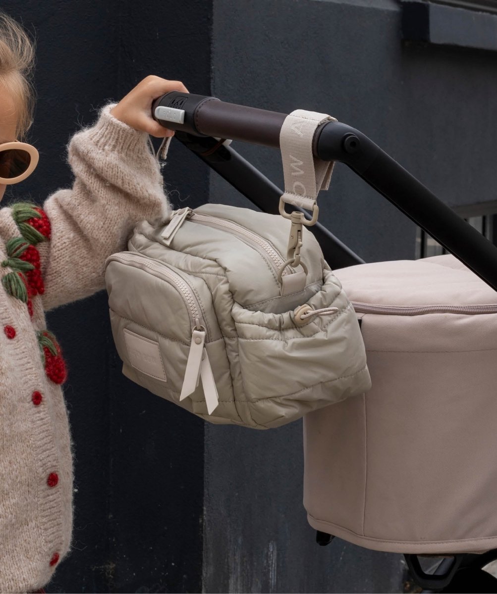 Pram Organiser Bag - Oyster – Changing Bags & Travel Changing Mats for children, available at Learning Bugs UK