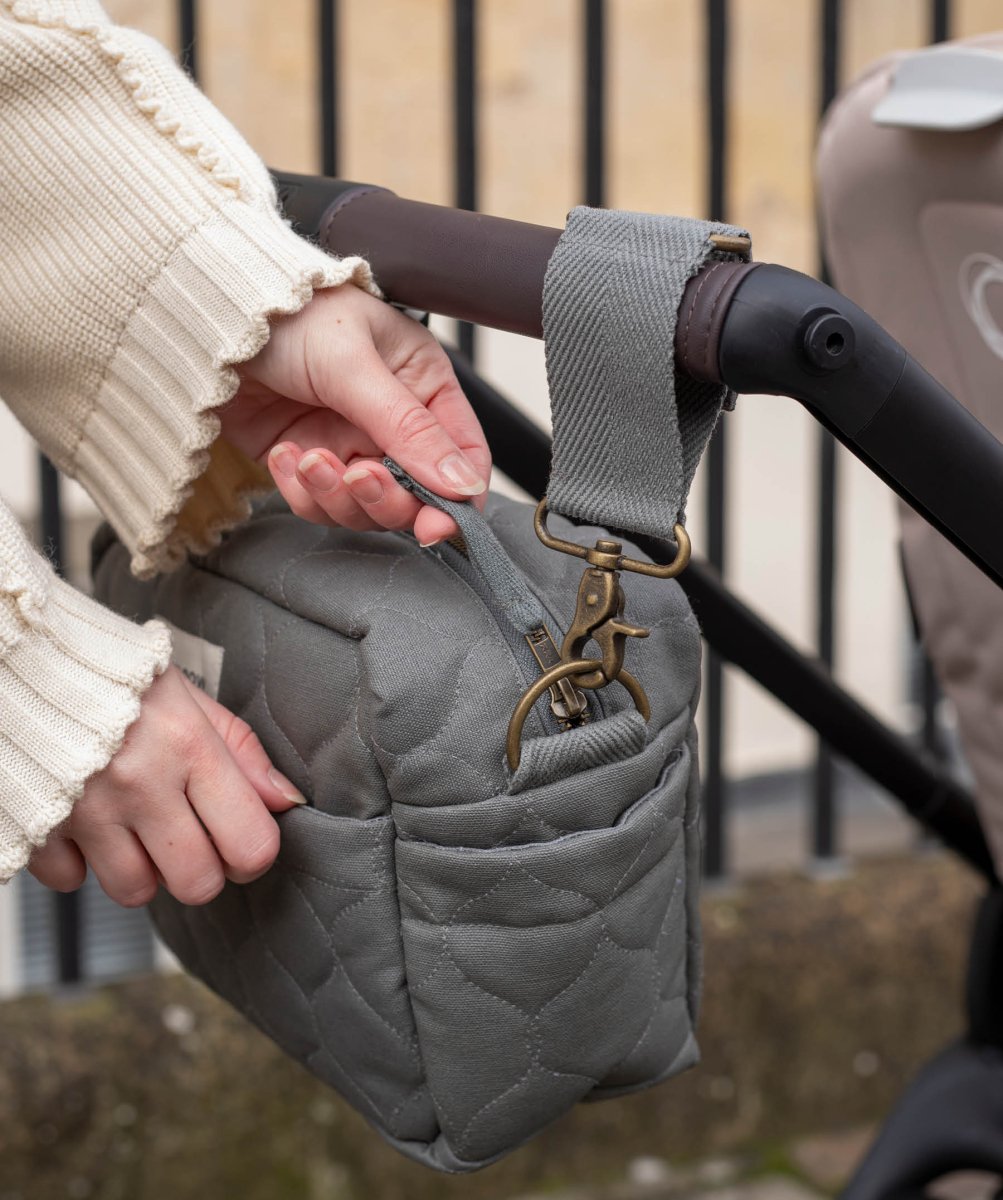 Pram Organiser Bag - Flint – Changing Bags & Travel Changing Mats for children, available at Learning Bugs UK