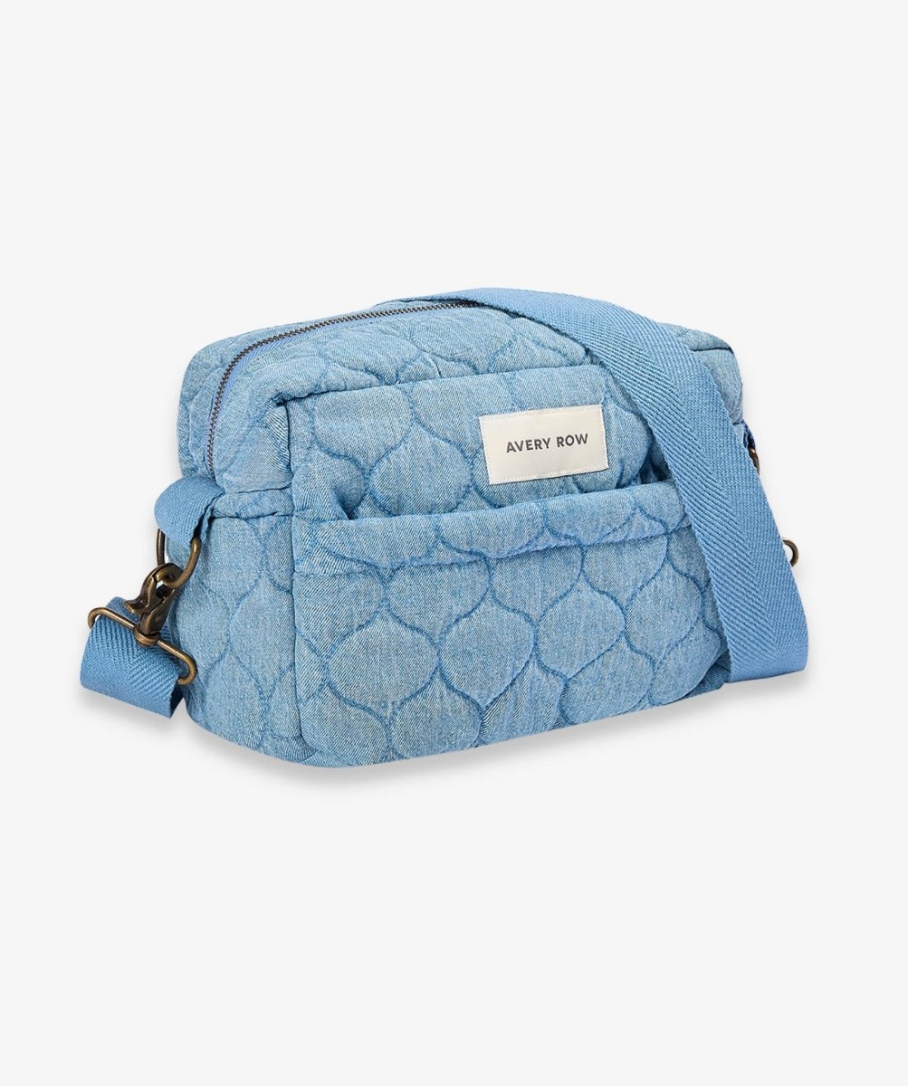Pram Organiser Bag - Denim – Changing Bags & Travel Changing Mats for children, available at Learning Bugs UK