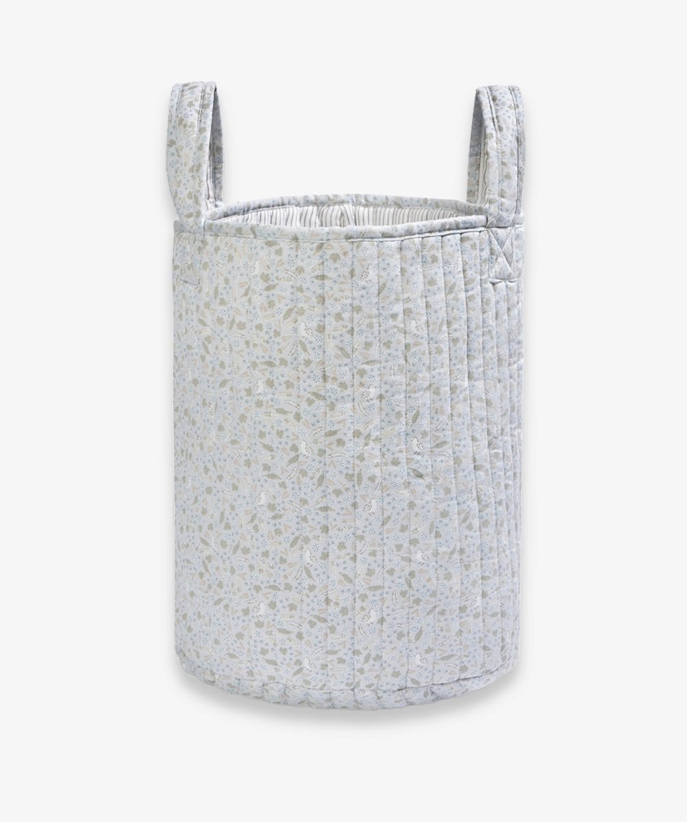 Large Quilted Storage Basket - Nature Trail / Stripe – Storage for children, available at Learning Bugs UK